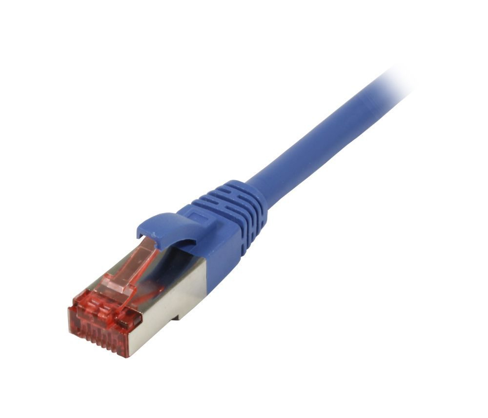 EU Product - Patchkabel RJ45 Cat6 250Mhz blau S-STP S/FTP - Cable - Network thumbnail