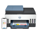 HP Smart Tank 7306 Draadloos All-in-One Kleur Printer, Dubbelzijdig printen; Kopieerapparaat, Scanner