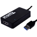 Plugable Technologies UGA-2KHDMI video cable adapter USB Type-A HDMI Black