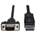 Tripp Lite P581-003-VGA-V2 video cable adapter 35.8" (0.91 m) DisplayPort Black