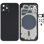 Apple EU Product - iPhone 12 Mini Complete Back Cover with Frame (No Logo) - Black