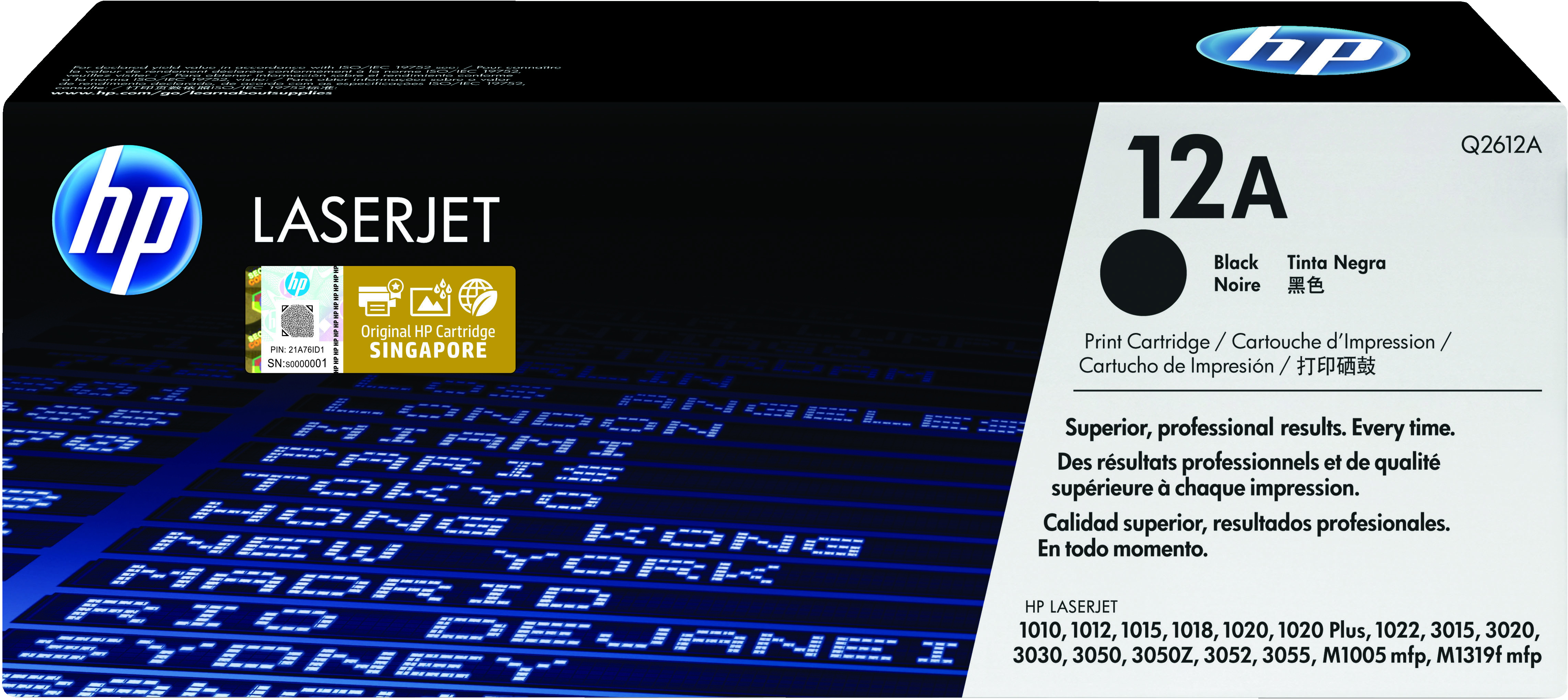 Image of HP Q2612A/12A Toner cartridge black, 2K pages ISO/IEC 19752 for...