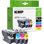 KMP 1537,4005 inktcartridge 4 stuk(s) Compatibel Zwart, Cyaan, Magenta, Geel