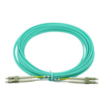 BlueOptics BK838A-BO Glasvezel kabel 1 m LC OM3 Aqua-kleur