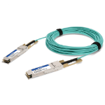 AddOn Networks ET7402-AOC-2M-AO InfiniBand/fibre optic cable 78.7" (2 m) QSFP28 Aqua color