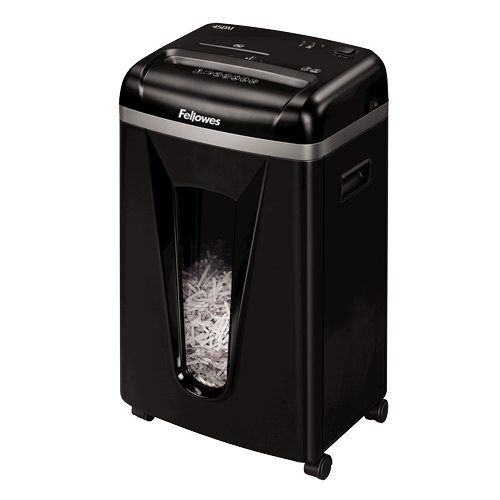 Image of Fellowes Powershred 450M paper shredder Cross shredding 22 cm Black