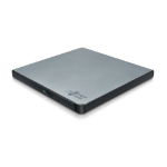 Hitachi-LG Slim Portable DVD-Writer optisch schijfstation DVD±RW Zilver