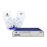 TDT FG2000 5G bedrade router 2.5 Gigabit Ethernet Grijs, Blauw