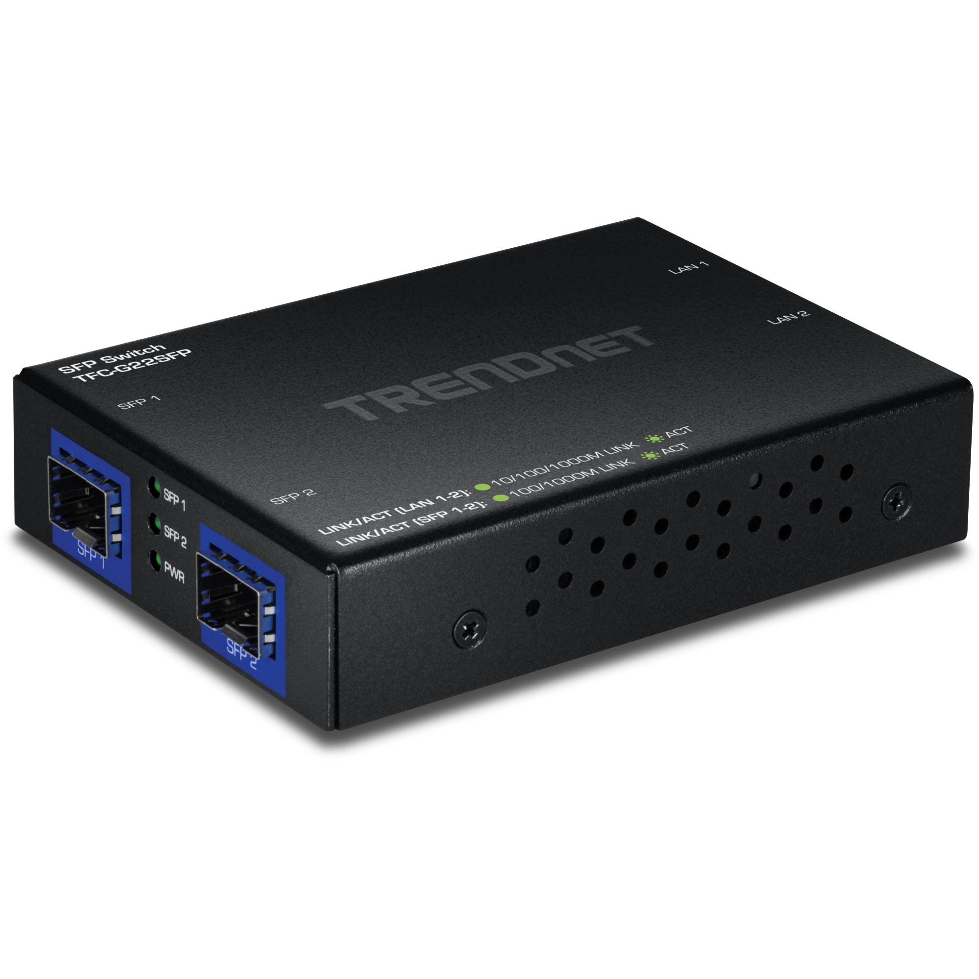 Trendnet TFC-G22SFP 4-Port Network Switch Trendnet TFC-G22SFP 4-Port Network Switch