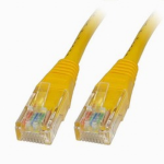 Generic 10m Yellow Cat5e UTP Patch / Straight Networking Cable