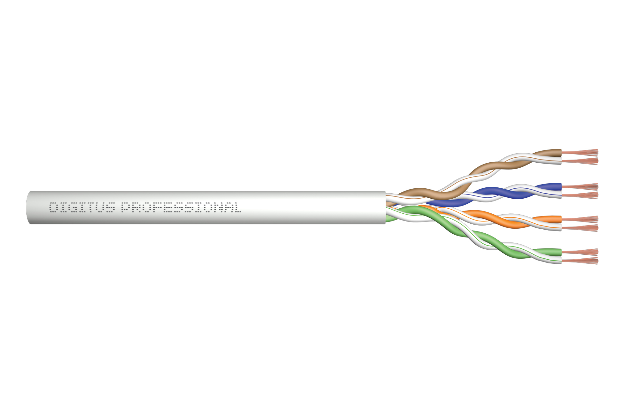Image of Digitus CAT 5e U/UTP twisted pair patch cord, raw