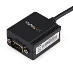 StarTech.com FTDI USB till seriell RS232-kabeladapter med 1 port och COM-retention