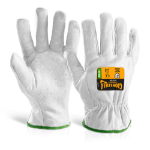 BEESWIFT Glovezilla Cut Resistant Drivers Glove White M (Pair)