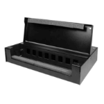 LogiLink NP0091 CONSOLIDATION POINT BOX 8/12 PORT BLACK, LOGILINK