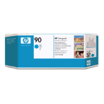 HP 90 cyaan DesignJet printkop en printkopreiniger