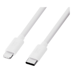 Juice JUI-CABLE-LIGHT-TYPEC-1M-RND-ECO-WHT-BUL lightning cable White