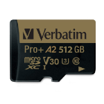 Verbatim Pro Plus 666X memory card 512 GB MicroSDXC Class 10