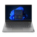 Lenovo ThinkBook 14 Intel® Core™ i5 i5-1235U Laptop 35.6 cm (14") Full HD 16 GB DDR4-SDRAM 256 GB SSD Wi-Fi 6E (802.11ax) Windows 11 Pro Grey