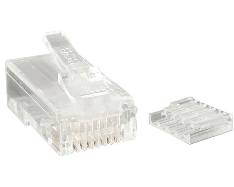 Image of StarTech.com Cat 6 RJ45 Stranded Modular Plug Connector - 50 Pack
