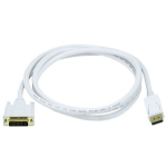 Monoprice DisplayPort/DVI, 1.8288 m 72" (1.83 m) White