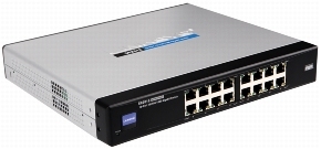 Cisco 16-Port 10/100/1000 Gigabit Switch Unmanaged