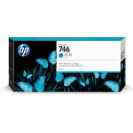 HP P2V80A (746) Ink cartridge cyan, 300ml
