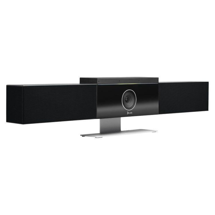 Poly Poly Studio Audio/Video USB Soundbar w/ Auto-Track 120 Degree FOV 4K Camera