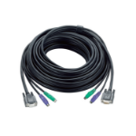 ATEN 30ft PS/2 KVM cable Black 10 m