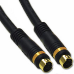 C2G Velocity™ 12ft S-video cable 144.1" (3.66 m) S-Video (4-pin) Black