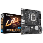 GIGABYTE H610M D3W DDR4 Motherboard - Supports 14th Gen. Intel Core CPUs, 5+1+1 phases VRM, up to 3200MHz DDR4, 1xPCIe 3.0 M.2, 1GbE LAN, USB 3.2 Gen 1