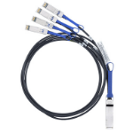 40GBASE Active Optical QSFP to 4SFP breakout Cable, 7m