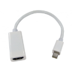 Cables Direct Mini DisplayPort to HDMI Leaded Adapter White