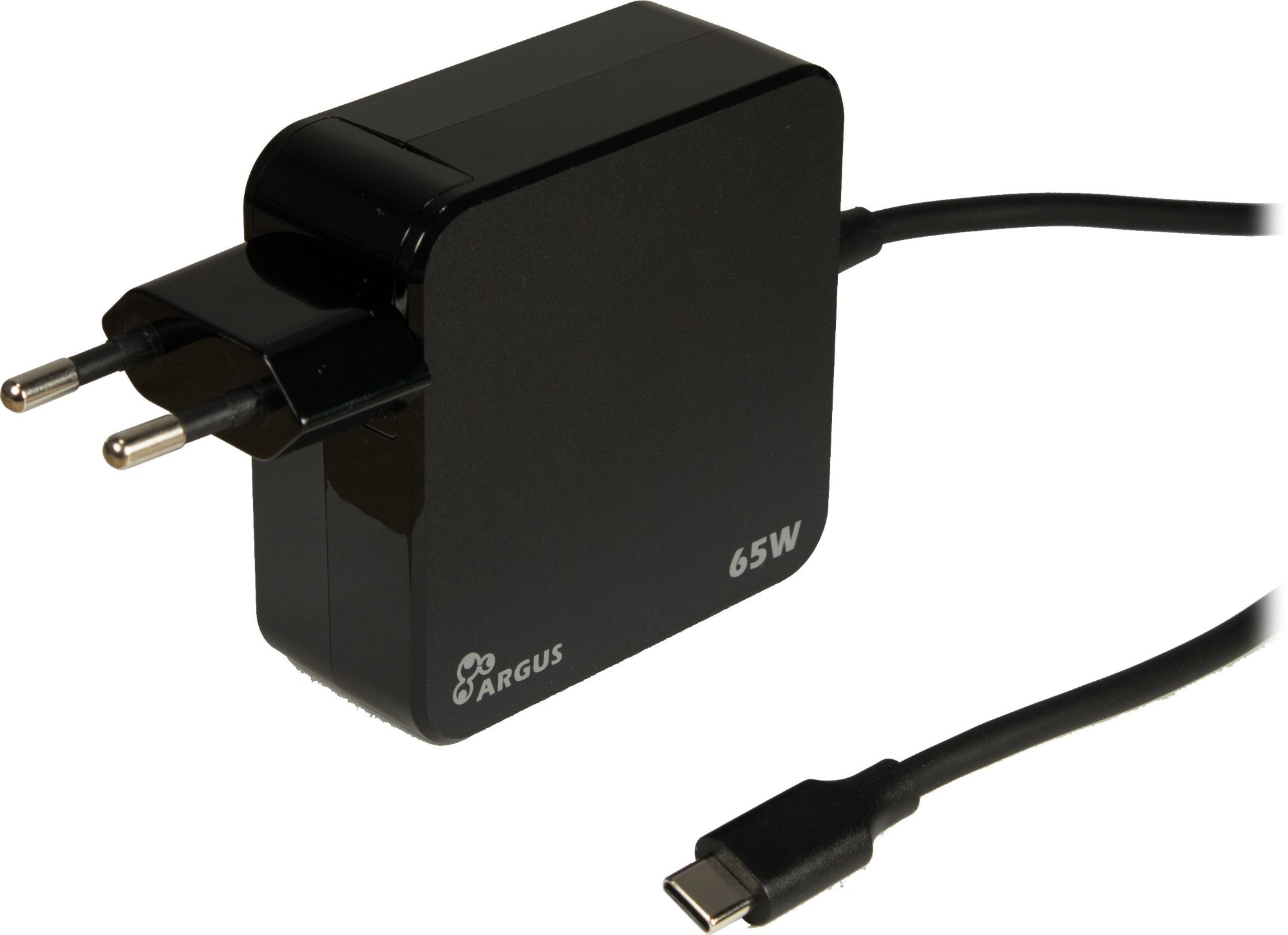 88882222 Inter-Tech Charger USB-C 65W Black INTER-TECH PD-2065
