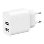 Gembird TA-UC-2A12-01 oplader voor mobiele apparatuur Smartphone, Smartwatch, Tablet Wit AC Binnen