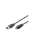 Microconnect 6P-4P 4.5m 4,5 m 6-p 4-p Negro