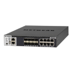 NETGEAR M4300-8X8F Managed L3 10G Ethernet (100/1000/10000) 1U Zwart