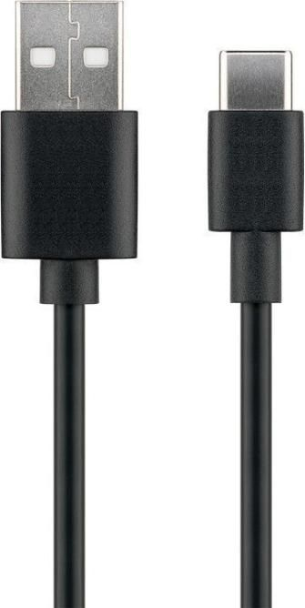 Photos - Cable (video, audio, USB) Microconnect USB3.1CCHAR2B USB cable 2 m USB 2.0 USB A USB C Black 