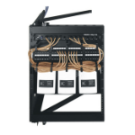 Middle Atlantic Products SFR-12-18 rack 12U Wandrek Zwart