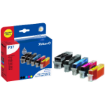 Pelikan 4111791/P37 Ink cartridge multi pack Bk,C,M,Y pigmented, 4x5.57K pages 12ml Pack=4 (replaces Canon CLI-571BKXL CLI-571CXL CLI-571MXL CLI-571YXL PGI-570PGBKXL) for Canon Pixma MG 5750/7750