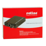 ROLINE Gigabit Converter, incl. GBIC, RJ-45-LC