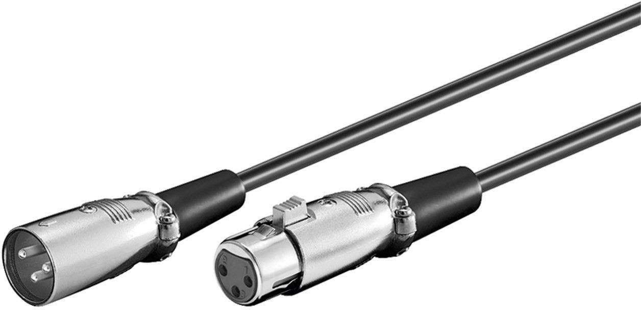 Microconnect Black Xlrmf5 Audio Cable 5 M Xlr