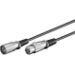 Microconnect XLRMF5 audio cable 5 m XLR Black