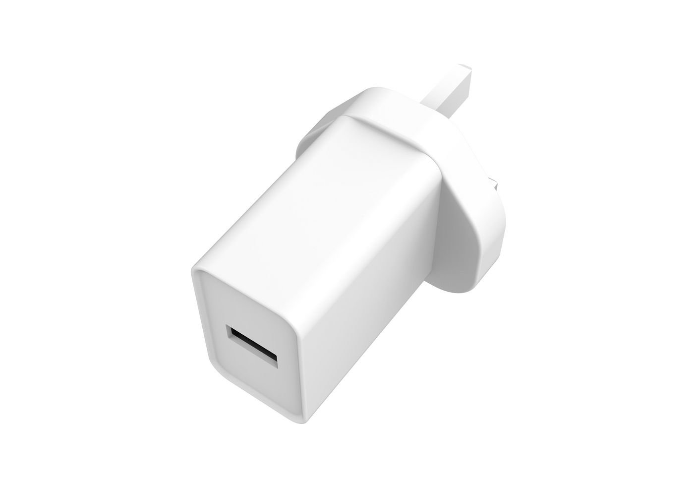 eSTUFF Home Charger UK 12W Smartphone White AC Indoor