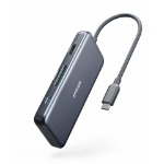 Anker A83460A2 laptop dock/port replicator USB 2.0 Type-C Grey