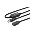 Microconnect 10m USB 2.0 USB cable USB A Black