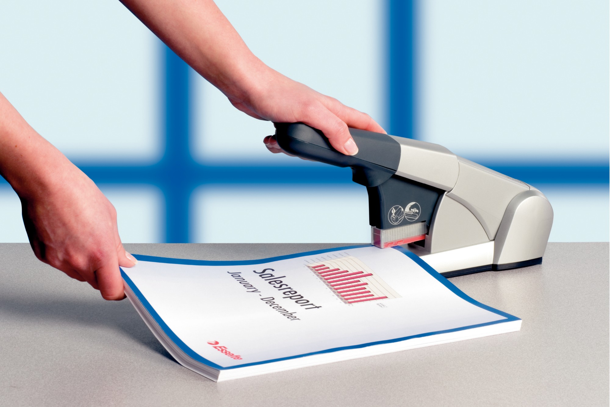 Leitz 55510084 stapler Silver