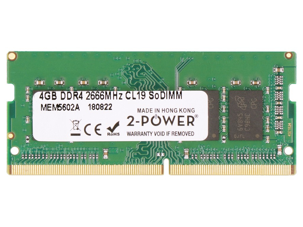 Image of 2-Power 2P-L10598-850 memory module 4 GB 1 x 4 GB DDR4 2666 MHz