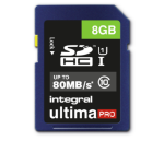Integral 8GB SDHC MLC FLASH CL10 80 MB/S ULTIMAPRO