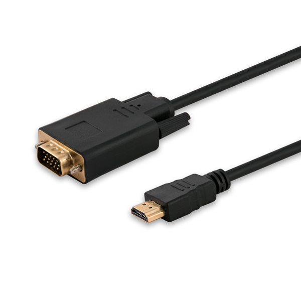 Image of Savio CL-103 video cable adapter 1.8 m HDMI Type A (Standard) VGA...