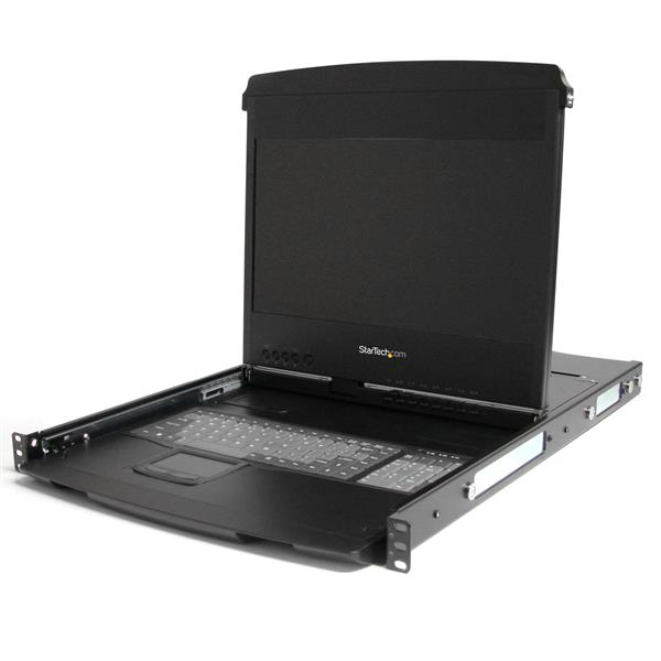 StarTech.com 1U 17” HD 1080p Dual Rail Rackmount Widescreen LCD Console